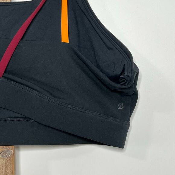 Peloton Cadence‎ Peak Strap Speed Up Black Sports Bra Size XXL - Picture 6 of 7